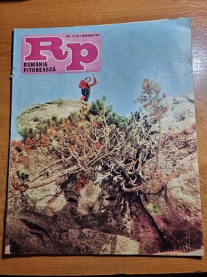 romania pitoreasca noiembrie 1980-art. si foto izbuc,poanoarele bihor,ceahlau foto