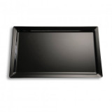 Platou servire rectangular negru APS 32.5 x 17.6 x 3 cm