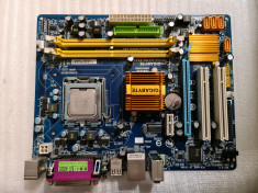 Placa de baza Gigabyte G31M-ES2L, socket 775 DDR2 PCI-E + E2180 - poze reale foto