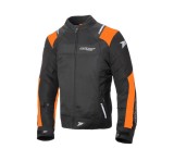 Cumpara ieftin Geaca (jacheta) barbati Racing vara Seventy model SD-JR52 culoare: negru/portocaliu XXL