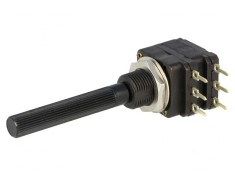 Potentiometru Axial 100k&Omega; 100mW THT 6mm Plastic