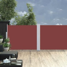 vidaXL Copertină laterală retractabilă de terasă, maro, 170 x 1200 cm 313396