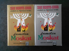ISAAC BASHEVIS SINGER - FAMILIA MOSKAT 2 volume, stare impecabila foto
