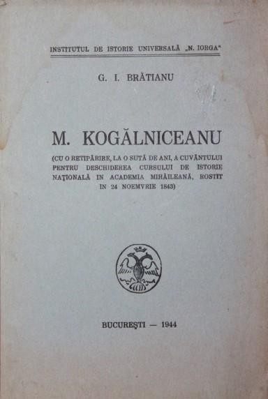 M KOGALNICEANU