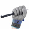 Manusa Anti-Taiere Macelarie/Bucatarie, Plasa Otel Inoxidabil, Protectie Nivel 9, Marime XXL, Uz Casnic/Industrial