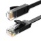 Cablu retea plat UGREEN Ethernet RJ45, Cat.6, UTP, 15m , negru