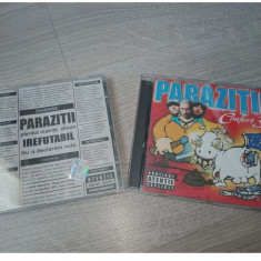 CD Hip Hop: Parazitii - Confort 3 + Irefutabil ( set x2 originale , SIGILATE )