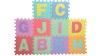 Covor Puzzle Spuma Copii, 10 Piese Litere, 29x29 cm, Multicolor, Joc Educativ Motricitate, 4-7 Ani