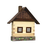 Set Cabana din lemn decorativa pentru perete, Walachia EduKinder World