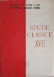 STUDII CLASICE XVII-AL. GRAUR SI COLAB.