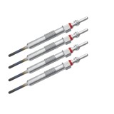 Pachet 4 x Bujie incandescenta 4,4 V M10x1 pentru motor diesel 1.5 dCi K9K , compatibila Dacia, Renault, Nissan