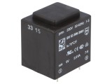 Transformator &icirc;ncapsulat 2,6VA 230VAC 9V PCB BVEI