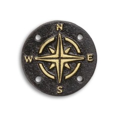 Decoratiune metalica cu o busola CS-73
