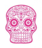 Sticker decorativ, Skull, 78 cm, 216STK-16