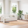 VidaXL Covor shaggy cu pom &icirc;nalt, NAVARRA, bej, 240x240 cm, poliester 4102885