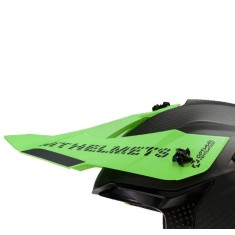 Cozoroc casca off road MT Falcon System D6 verde fluor mat