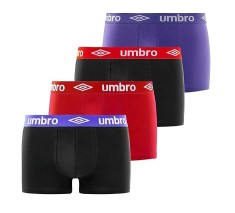 Set 4 boxeri pentru barbati UMBRO, multicolor, M - OUTLET