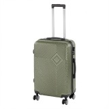 TraveLux Pro valiză medie cu capac dur 68x45x25 cm verde măslin