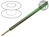 Cablu Electic 2.5mm2 PVC Maro-Verde 300V/500V