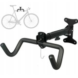 Suport bicicleta pliabil pentru perete, cu unghi reglabil, metal, 36x26x15 cm Household NewTrend