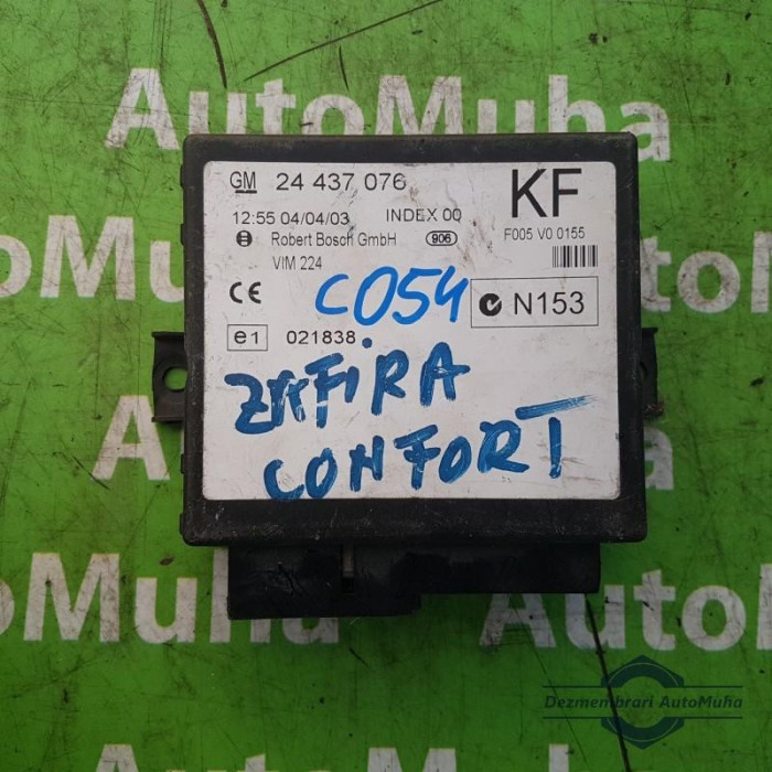 Calculator confort Opel Astra G (1999-2005) 24437076