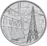 TRANSNISTRIA 1 RUBLA 2019 INDUSTRIA - PROPRIETATEA REPUBLICII - UNC in cartonas