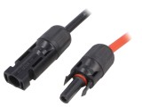 Conectori solari IP67 cu cablu 1m, 4mm2, tată + mamă