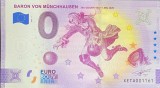 !!! X. RARR : 0 EURO SOUVENIR - GERMANIA , BARONUL MUNCHHAUSEN - 2021.1 - UNC / SERIA BASME // NU TRIMIT PRIN CURIER