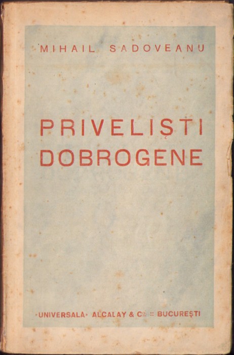 HST C2017 Priveliști dobrogene 1925 Mihail Sadoveanu