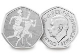 Marea Britanie - 2024 Jocurile Olimpice si Paralimpice 50p - Moneda Comemorativa, Australia si Oceania, Cupru-Nichel