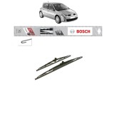 Cumpara ieftin Set 2 stergatoare RENAULT MEGANE II (BM0/1, CM0/1) 2002-2011, Tip Clasic Standard, Bosch Twin