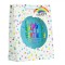 Sacosa Cadou, Happy Birthday, Fereastra Transparenta, Multicolor, 26x10x32cm