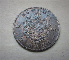 2 bani 1880, superb! foto