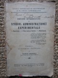 NOTIUNI INTRODUCTIVE IN STUDIUL ADMINISTRATIUNEI EXPERIMENTALE PARTEA I TAYLORISM -FAYOLISM -GEORGE CRISTESCU