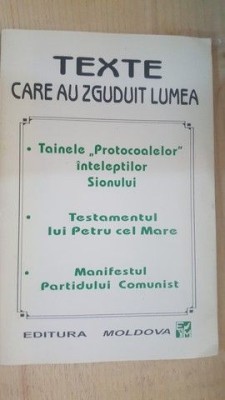 Texte care au zguduit lumea foto