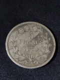 Moneda Argint Franța 1834 W 5 Franci - Argint 900, 25g - Numismatică Monede Străine