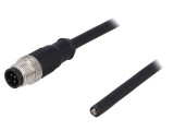 Conector M12 tată, 5 pini, IP67, DEGSON ELECTRONICS