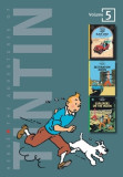 The Adventures of Tintin, Volume 5: Land of the Black Gold, Destination Moon, and Explorers on the Moon