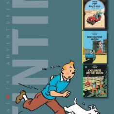 The Adventures of Tintin, Volume 5: Land of the Black Gold, Destination Moon, and Explorers on the Moon