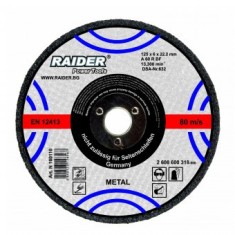 Disc taiere metal 125x1mm, Raider 160119