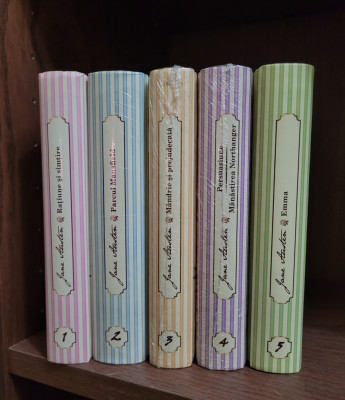 Jane Austen - romane de dragoste 5 volume (2012, editie cartonata) foto