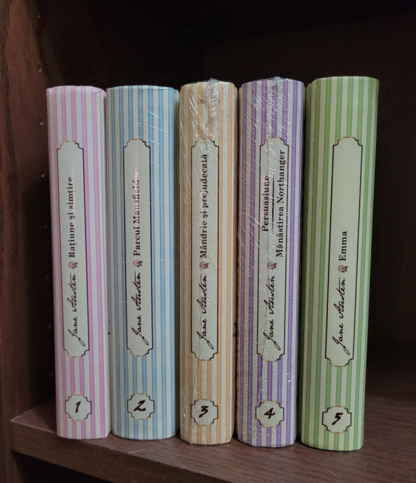 Jane Austen - romane de dragoste 5 volume (2012, editie cartonata)