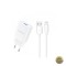 Incarcator Retea Cu Cablu Lightning Dudao A4EU 10W 2.1A 1 x USB-A Alb