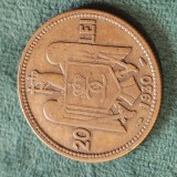 20 lei 1930 Carol II