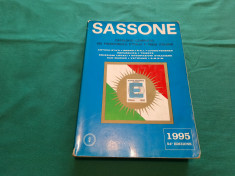 SASSONE * CATALOG TIMBRE ITALIA/ VOL. 1/1995 foto