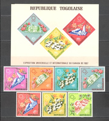 Togo.1967 EXPO Montreal ST.274 foto