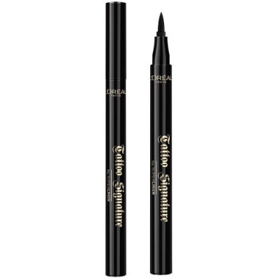 Tus de ochi carioca Loreal Super Liner Tattoo Signature Black foto