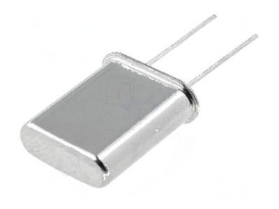 Rezonator cu cuarț 20MHz &amp;plusmn;30ppm 16pF&amp;divide;30pF THT HC49/U foto