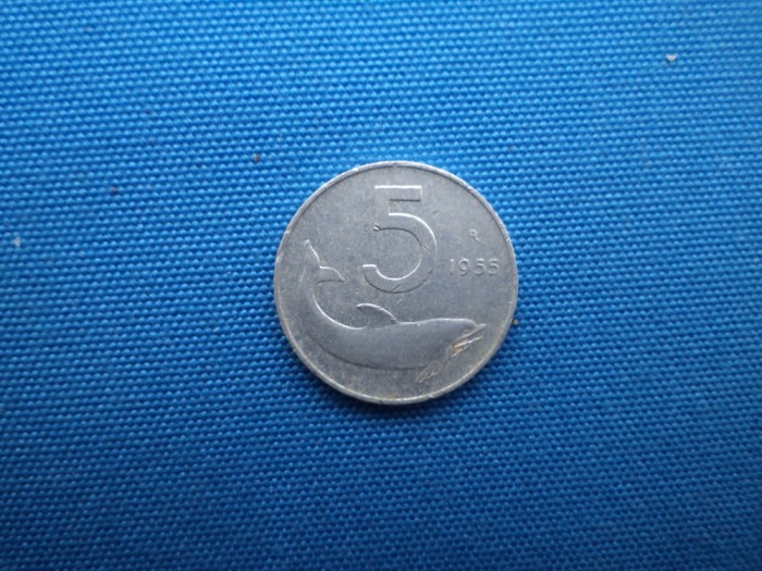 5 LIRE 1955 / ITALIA