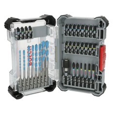 BOSCH Set mixt de 35 de accesorii pentru insurubare si gaurire Multi Construction PRO Impact, prindere hexagon 1/4&amp;quot;